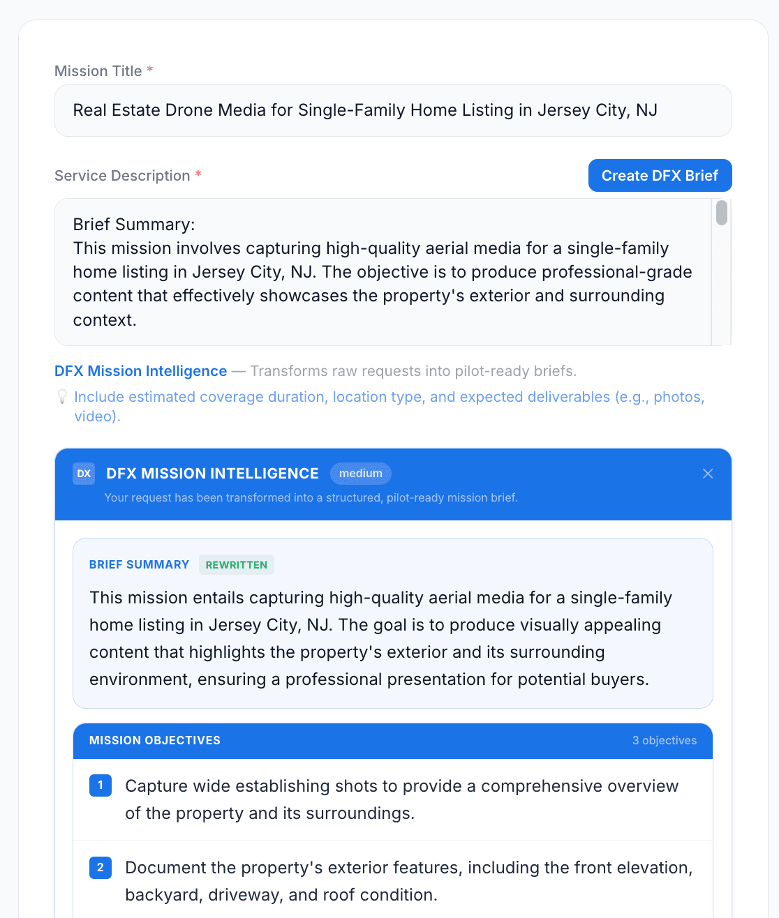 Scope structured before assignment